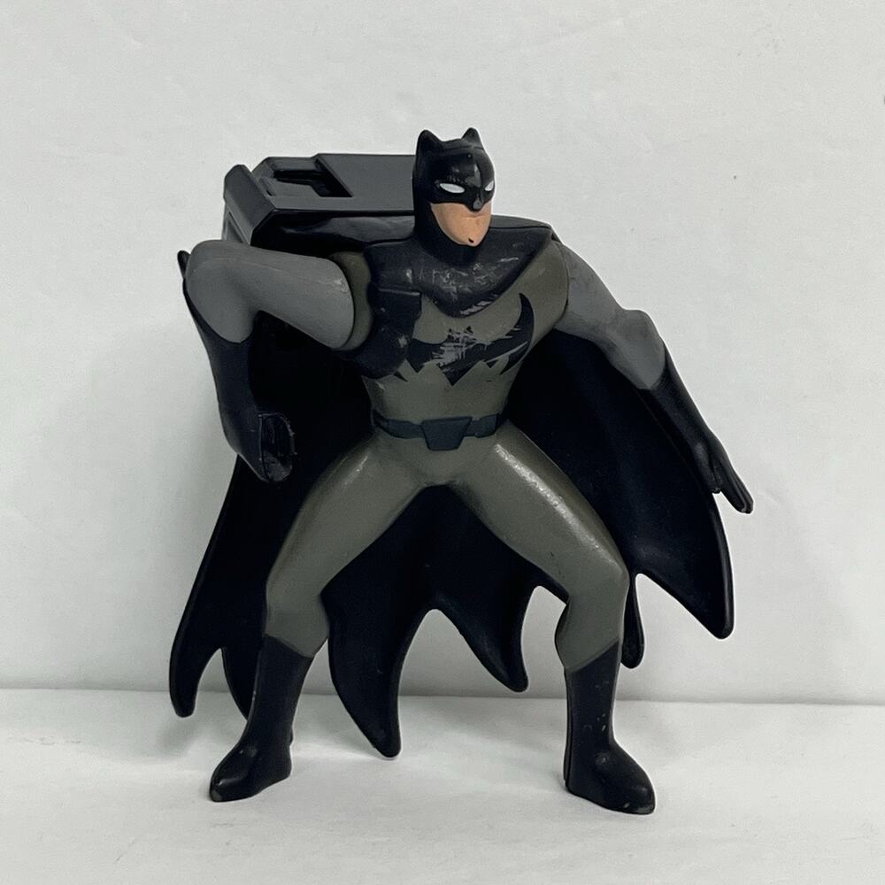 mcdonalds batman no batarangs 4 inch‎ action figure 201 happy meal toy dc comics